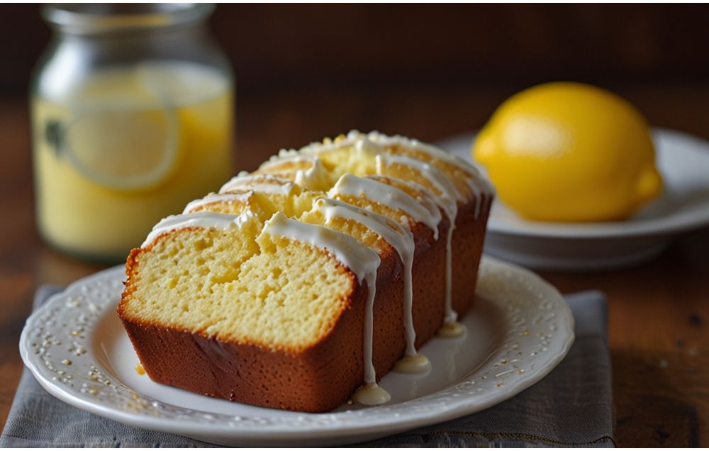 Lemon Pound Cake with Cream Cheese