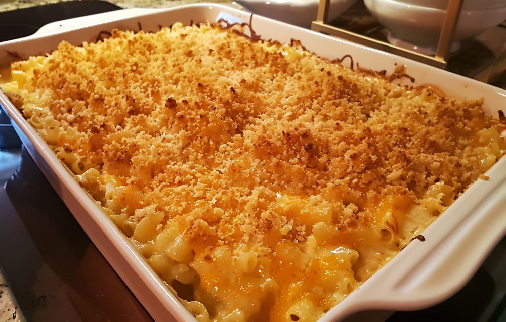 Protein-packed mac and cheese