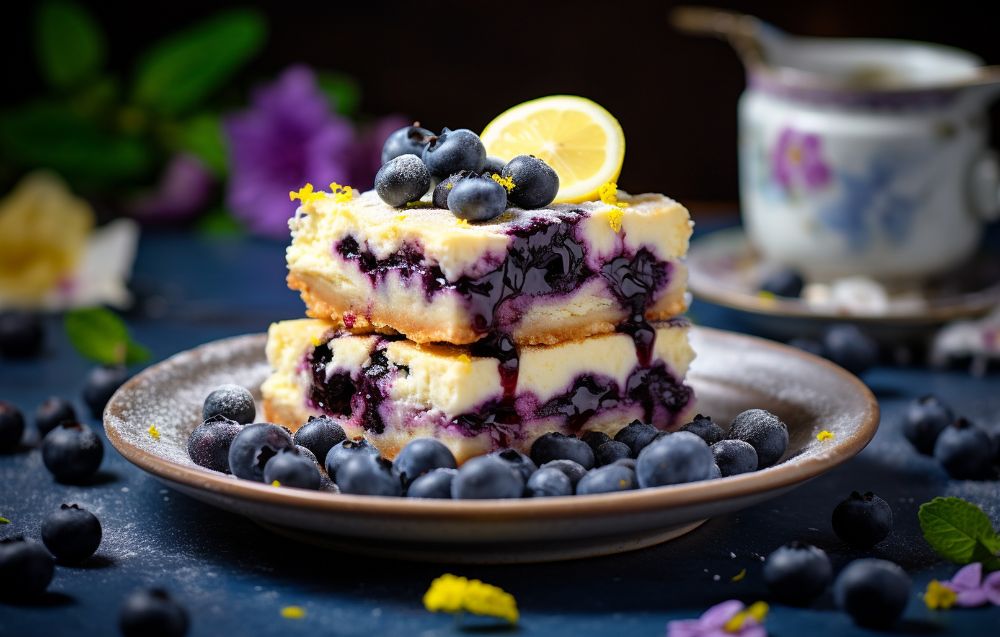 Moist Blueberry Coffee Cake