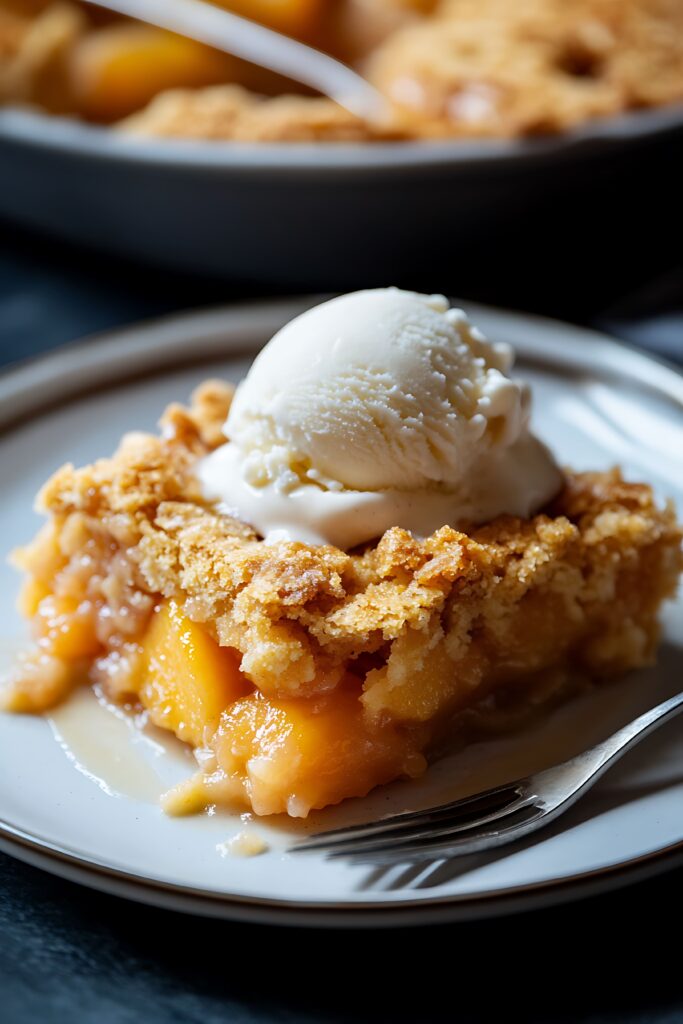 Easy Peach Cobbler