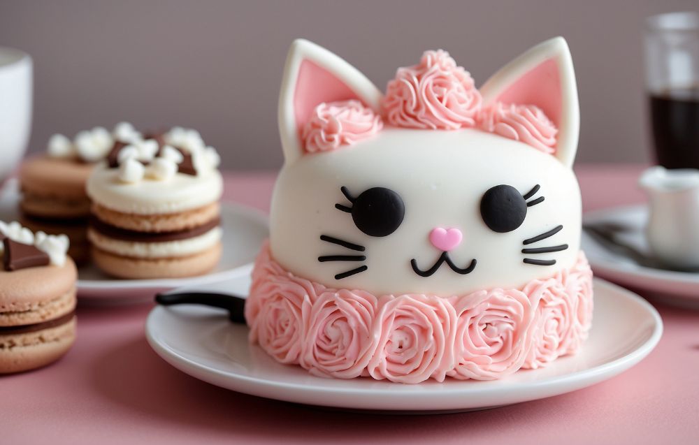 How to Make a Hello Kitty Cake