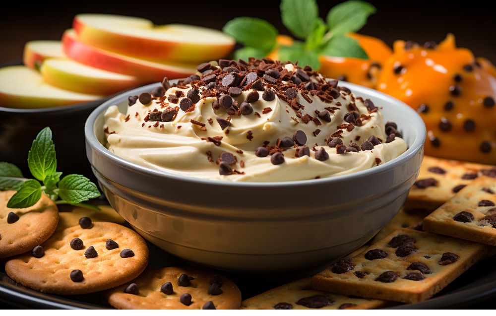 No-bake cheesecake dip